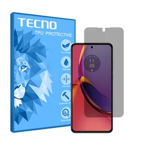 Tecno HyPRV model privacy screen protector suitable for Motorola Moto G84 mobile phone