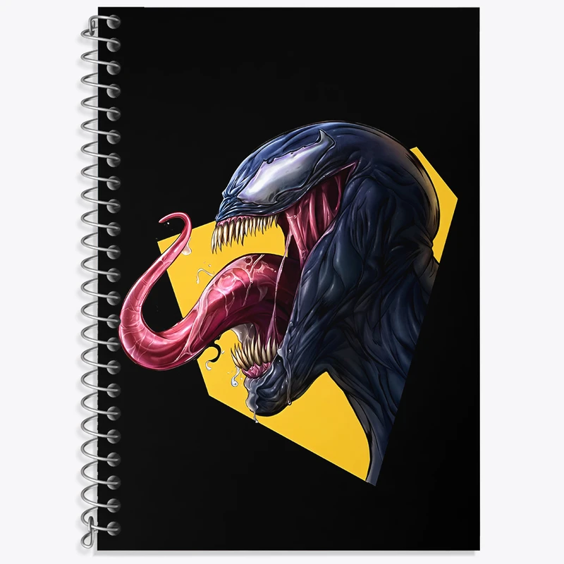 دفتر نت موسیقی 50 برگ خندالو طرح ونوم (Venom) کد N2837