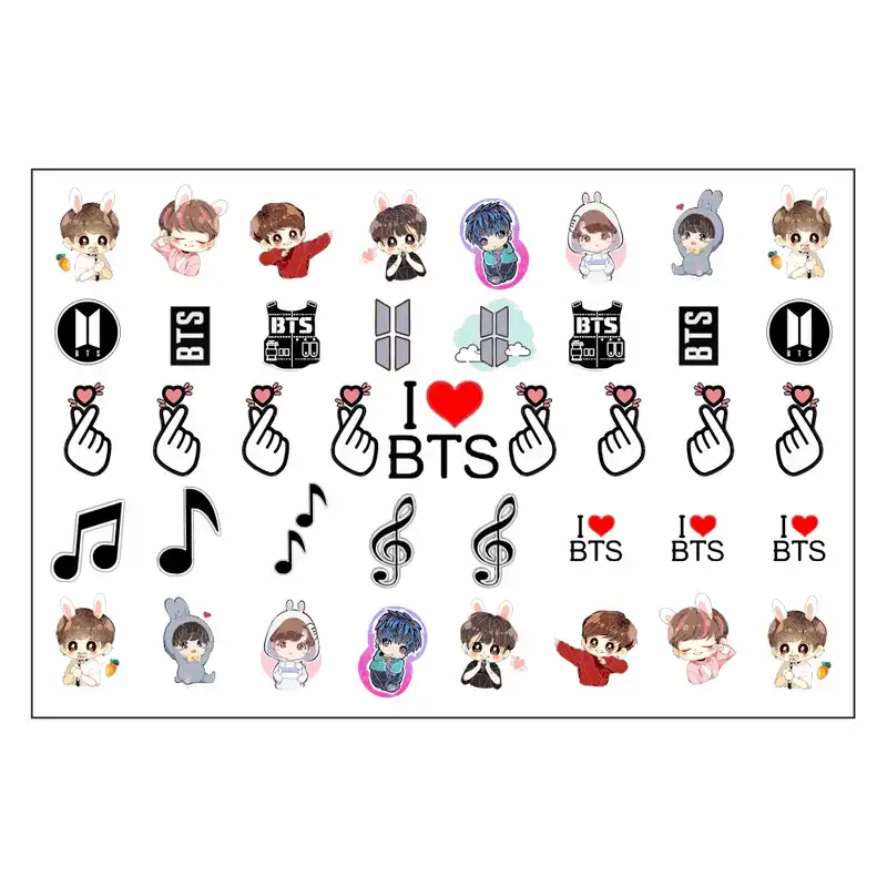 برچسب لنز ناخن مدل L2069