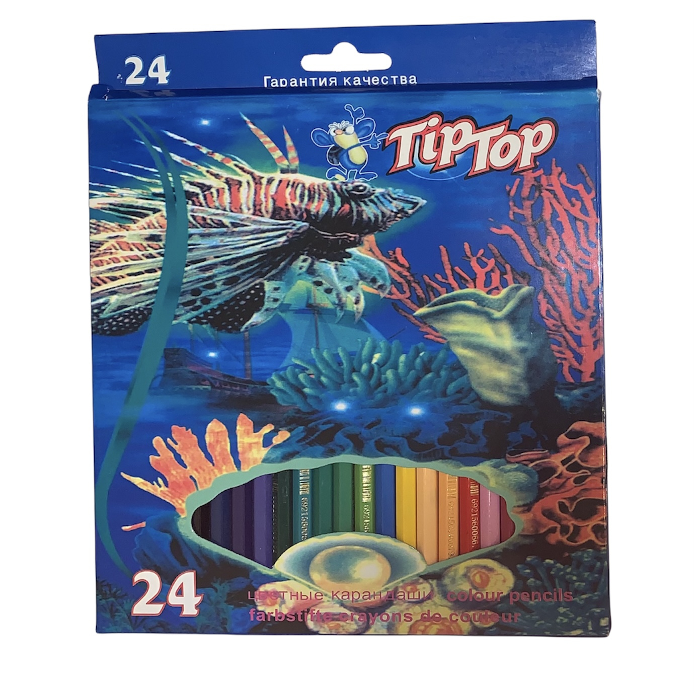 مداد رنگی 24 رنگ تیپ تاپ کد TT7-24