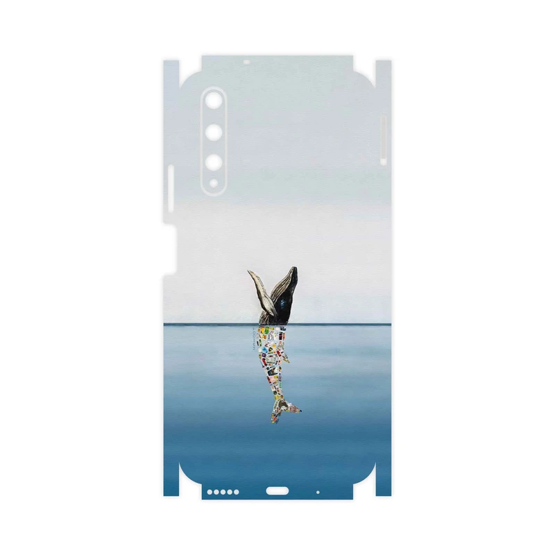 برچسب پوششی ماهوت مدل Collage of Sea Trash-FullSkin مناسب برای گوشی موبایل هوآوی Nova 5T