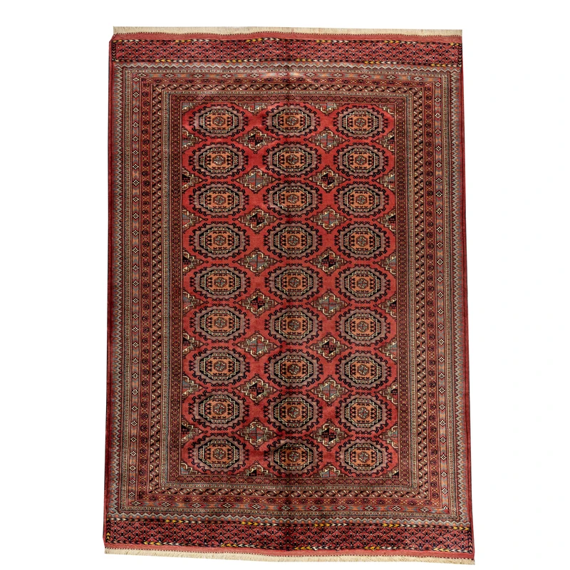 فرش دستبافت سه متری مدل ترکمن کد 40.1945