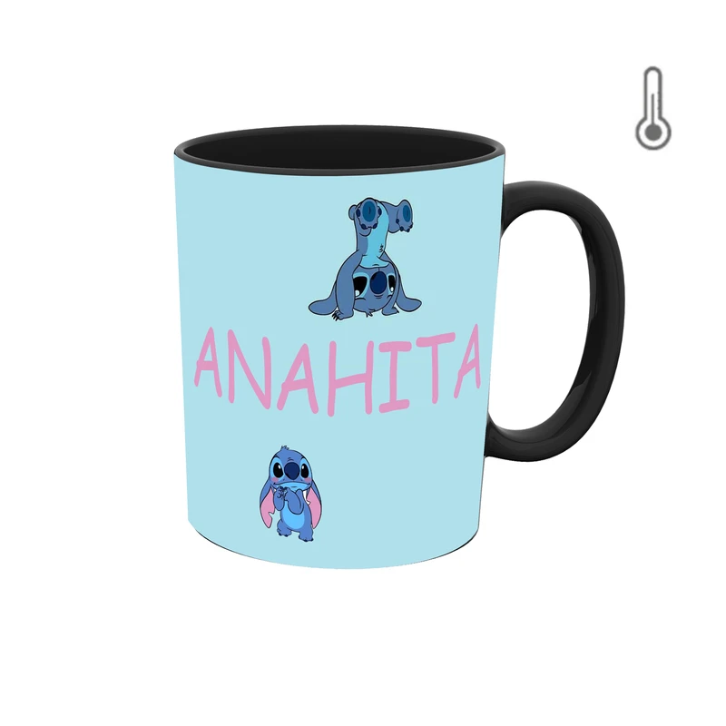 ماگ حرارتی طرح اسم آناهیتا  مدل استیچ