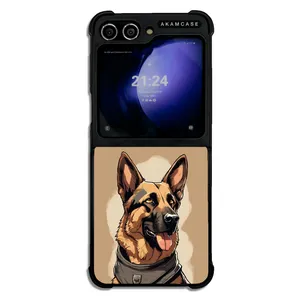 AKAM AMC-WSGZFLIP5-DOGS-3 Cover For Samsung Galaxy Z Flip 5
