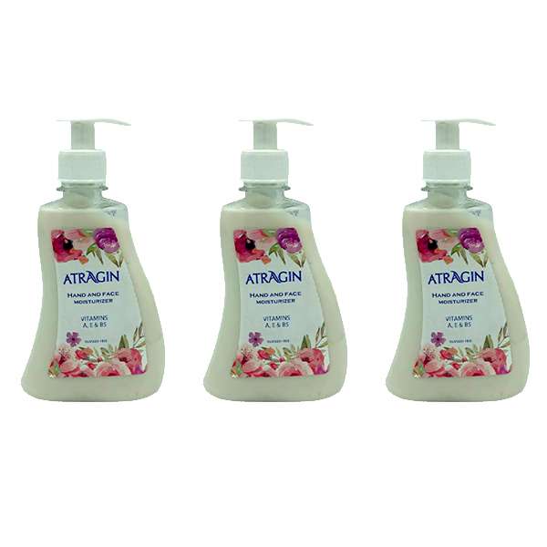 کرم آبرسان عطرآگین مدل گل حجم 270 میلی لیتر مجموعه 3 عددی