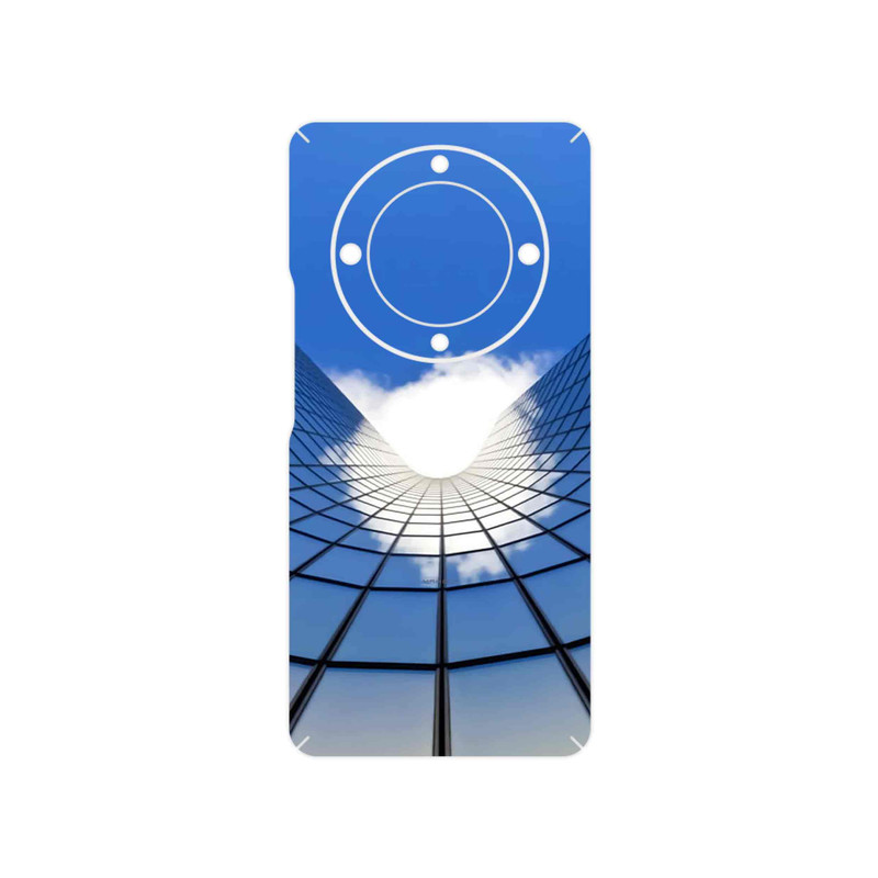 برچسب پوششی ماهوت مدل Glass skyscraper مناسب برای گوشی موبایل آنر X9a
