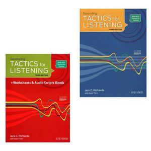 نقد و بررسی کتاب Tactics for Listening 3rd اثر Jack C. Richards انتشارات Oxford دو جلدی توسط خریداران