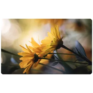 پادری مدل سه لایه طرح گل کد 1519 سایز 75x45 سانتی متر