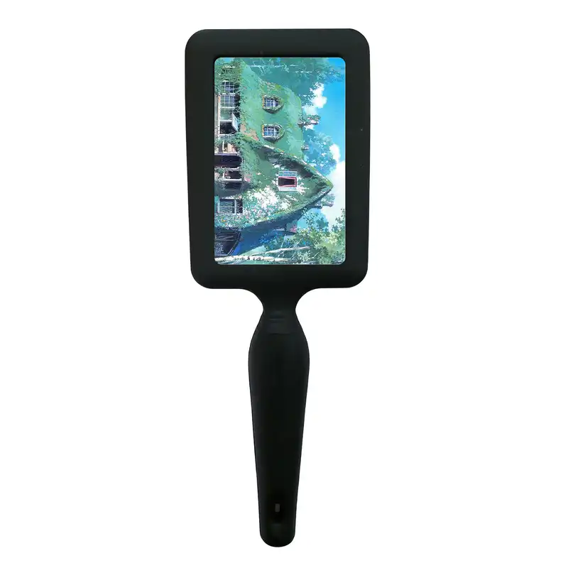 برس مو طرح نقاشی کلبه و جنگل مدل B1463