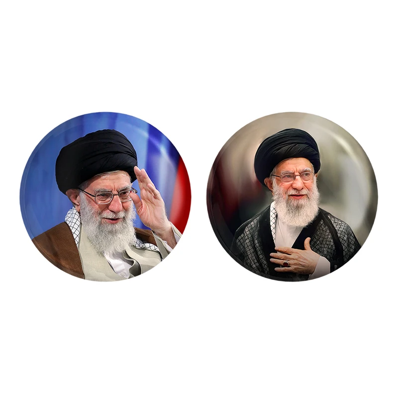 مگنت خندالو طرح تصویر رهبر کد 1261712623 مجموعه 2 عددی
