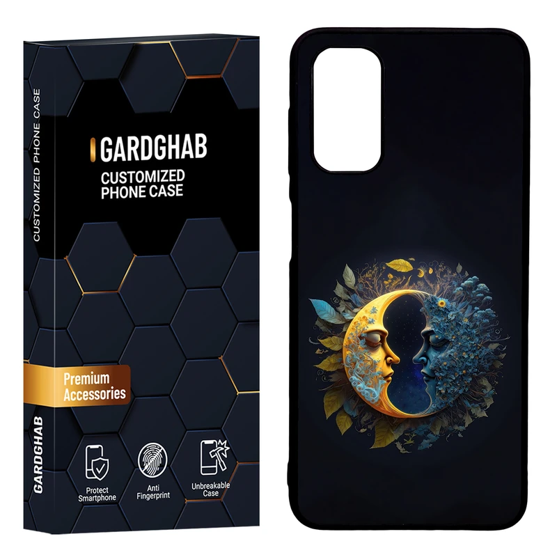 کاور گارد قاب مدل دور ژله ای هنری مناسب برای گوشی موبایل سامسونگ Galaxy A13 5G / A04s