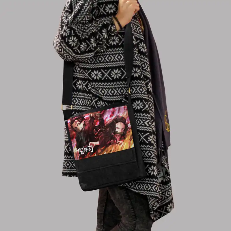 کیف دوشی بچگانه چی چاپ مدل انیمه