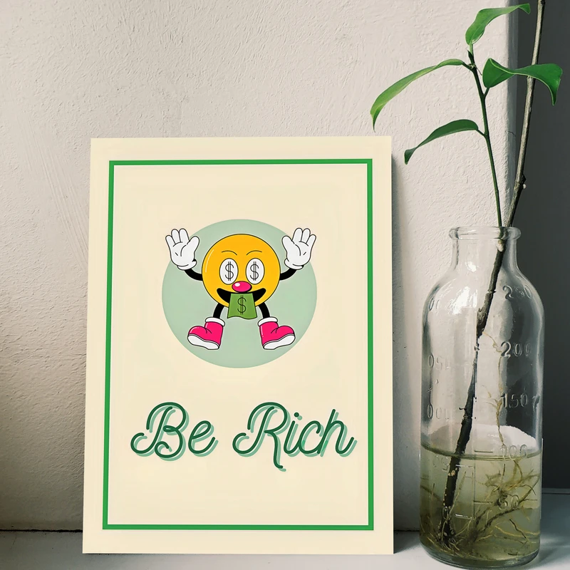 تابلو شاسی مدل انگیزشی ثروتمند باش کد 1005