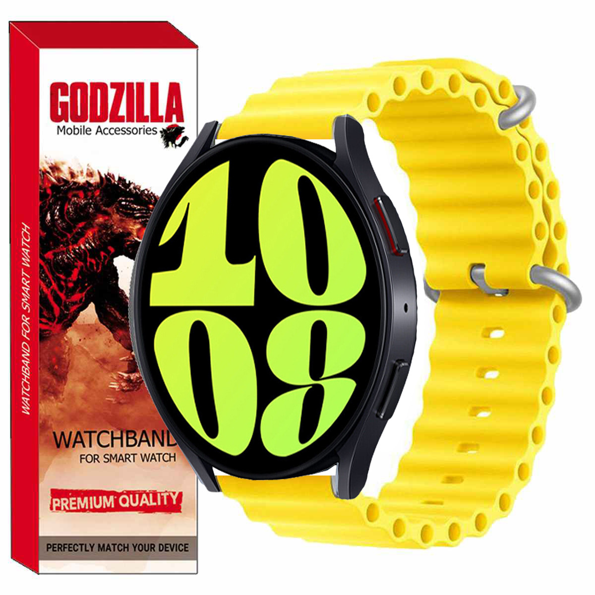 بند گودزیلا مدل OCEAN مناسب برای ساعت هوشمند سامسونگ Galaxy Watch6 40mm
