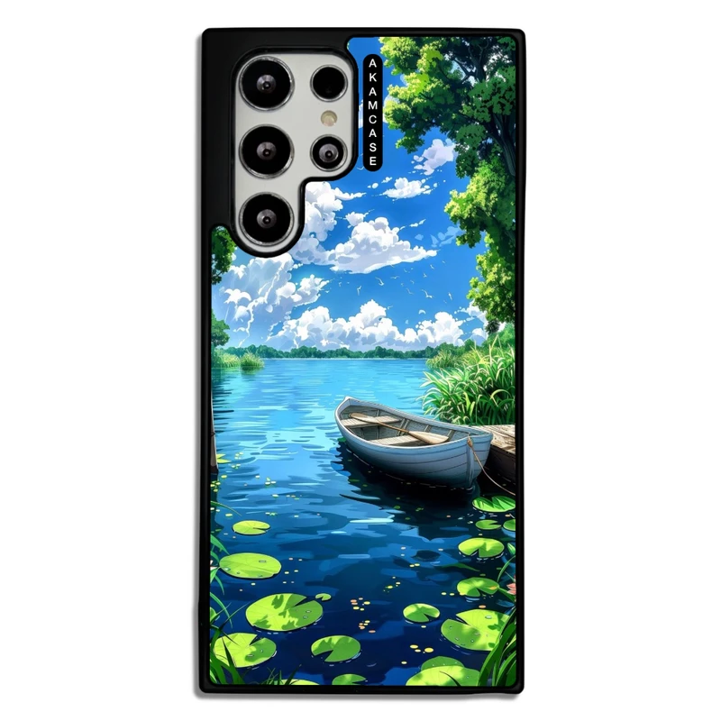 کاور آکام مدل AMC-WSGS22U-NATURE-24 مناسب برای گوشی موبایل سامسونگ Galaxy S22 Ultra