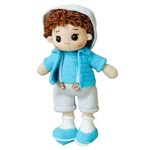 عروسک بافتنی مدل نمکدون