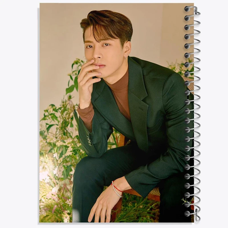 دفتر لیست خرید 50 برگ خندالو طرح جکسون گروه گات سون GOT7 کد 20953