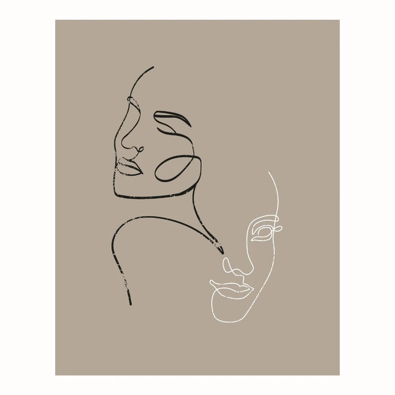 پوستر مدل چاپ خطی و طراحی  