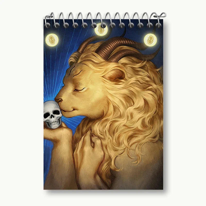 دفتر یادداشت 50 برگ خندالو مدل انیمه خوشمزه در سیاه چال کد 35943