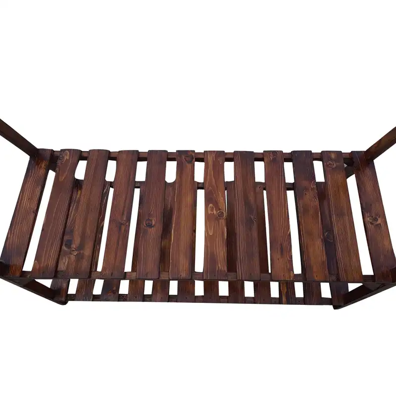 رگال لباس چوبی مدل دو  طبقه تاجدار