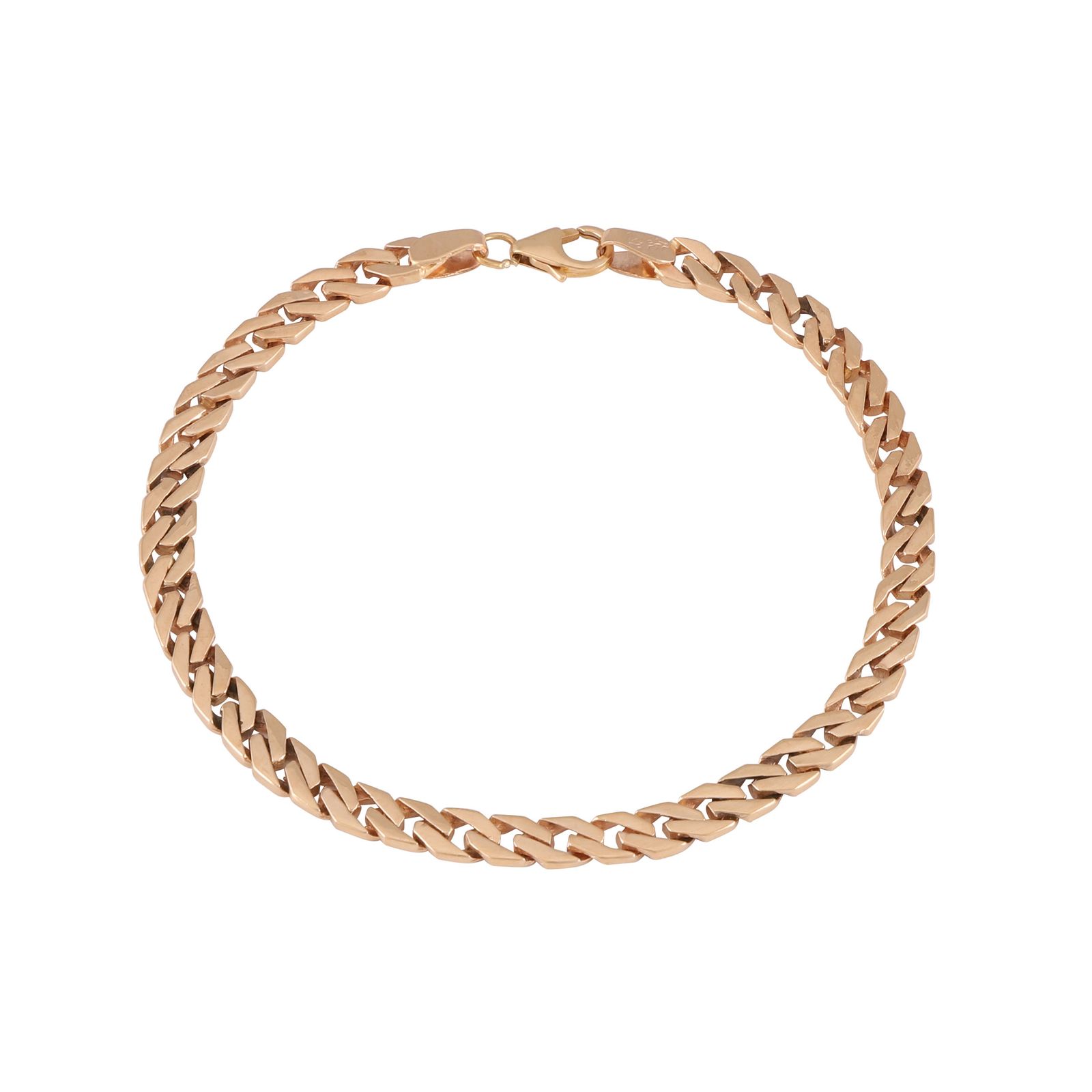 دستبند طلا 18 عیار زنانه کد G697 -  - 1