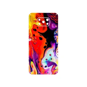 MAHOOT Abstract Oil Art Cover Sticker for Xiaomi Poco X3 Pro