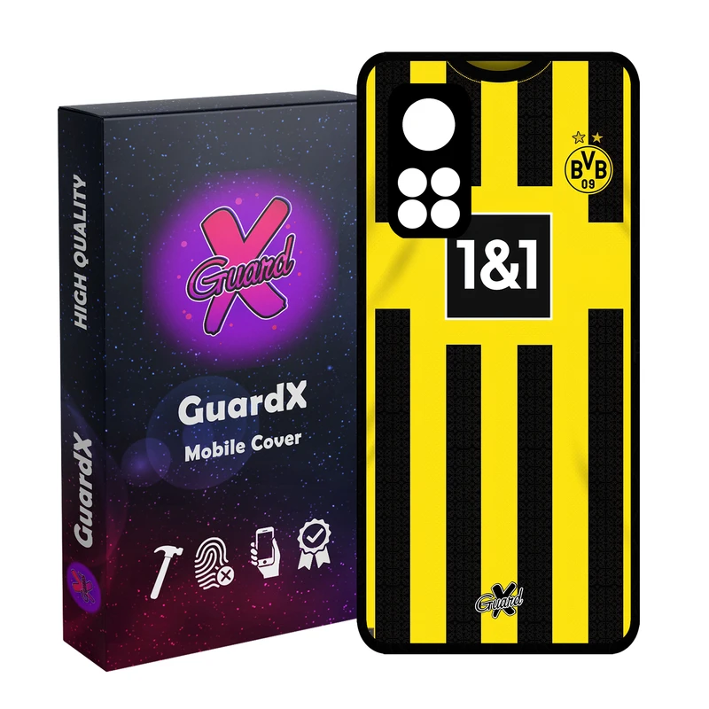 کاور گارد ایکس طرح دورتموند مدل Glass10466 مناسب برای گوشی موبایل شیائومی Mi 10T / Mi 10T Pro