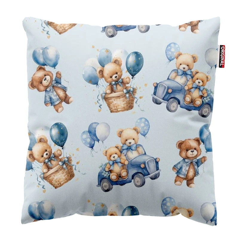 کوسن پاد آفرین طرح کارتونی بچگانه کد 4391 سایز 40*40 سانتی متر