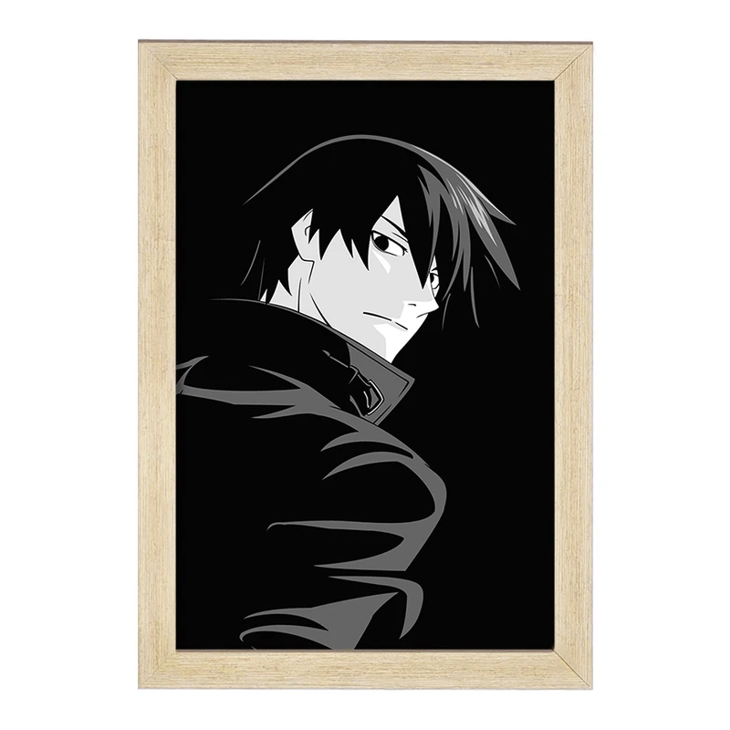 تابلو خندالو مدل Darker Than Black  کد 22583
