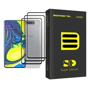Somastel SD Glass MIX003 Screen Protector For Samsung Galaxy A80 Pack Of 3