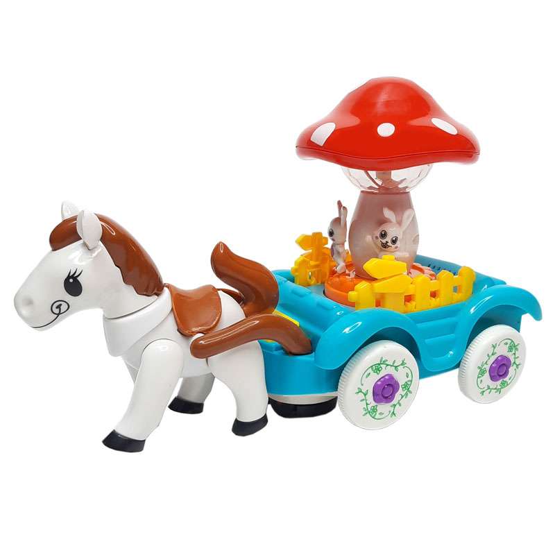 اسباب بازی مدل کالسکه موزیکال HD9008