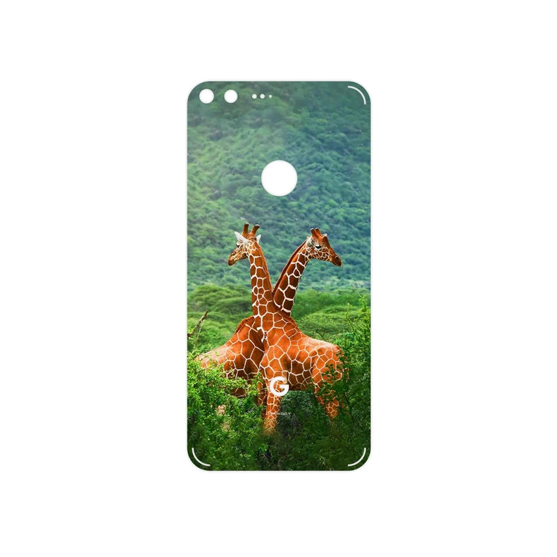 برچسب پوششی ماهوت مدل Giraffe مناسب برای گوشی موبایل گوگل Pixel XL