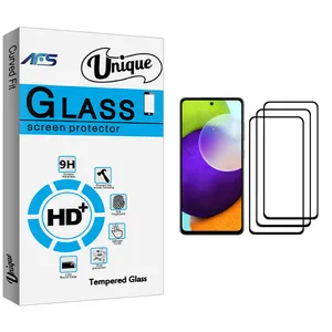 AFS Unique Glass Screen Protector For Samsung Galaxy A52 Pack Of 3