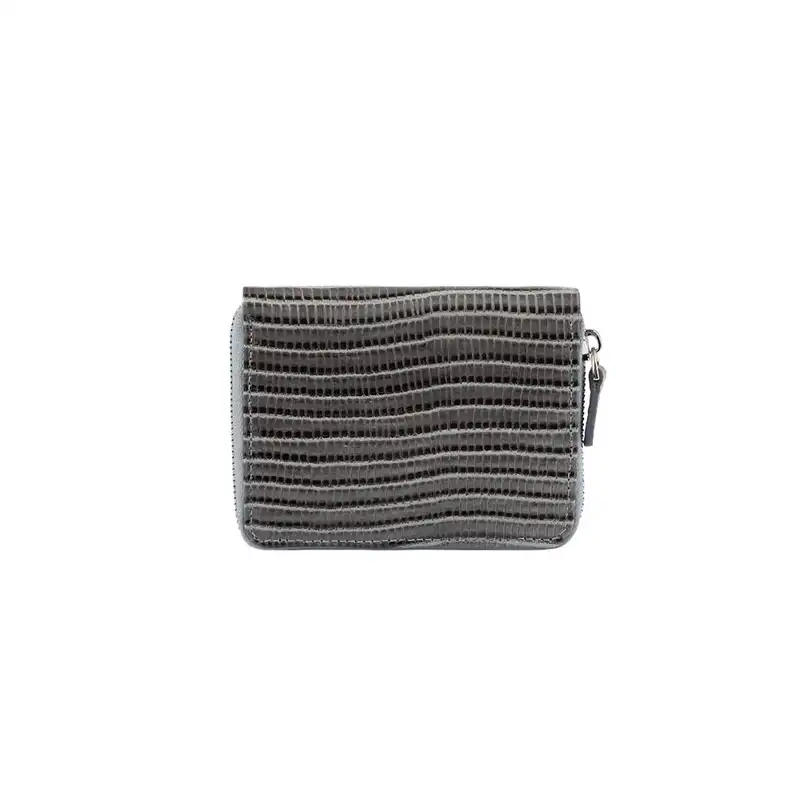 کیف پول چرم کروکو مدل Ema