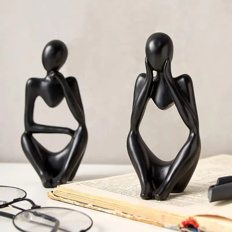 مجسمه بتنی مدل تفکر کد KB101 بسته 3 عددی