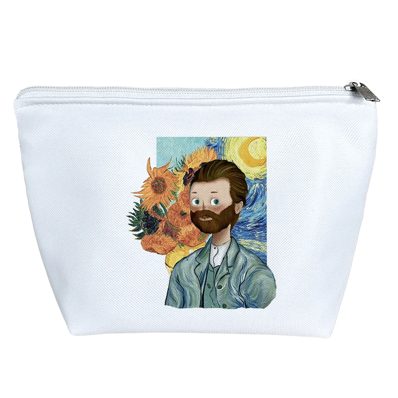 کیف لوازم آرایش دخترانه خندالو مدل ونگوگ کد 2173