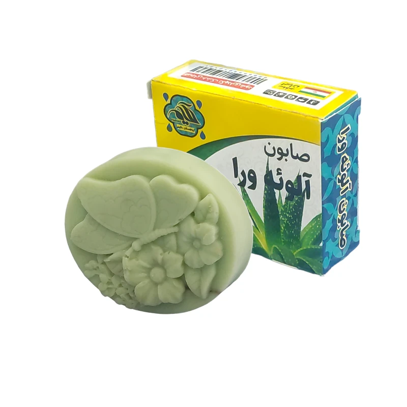 صابون شستشو گیاهستان حکیم مدل آلوئه ورا  وزن 70 گرم