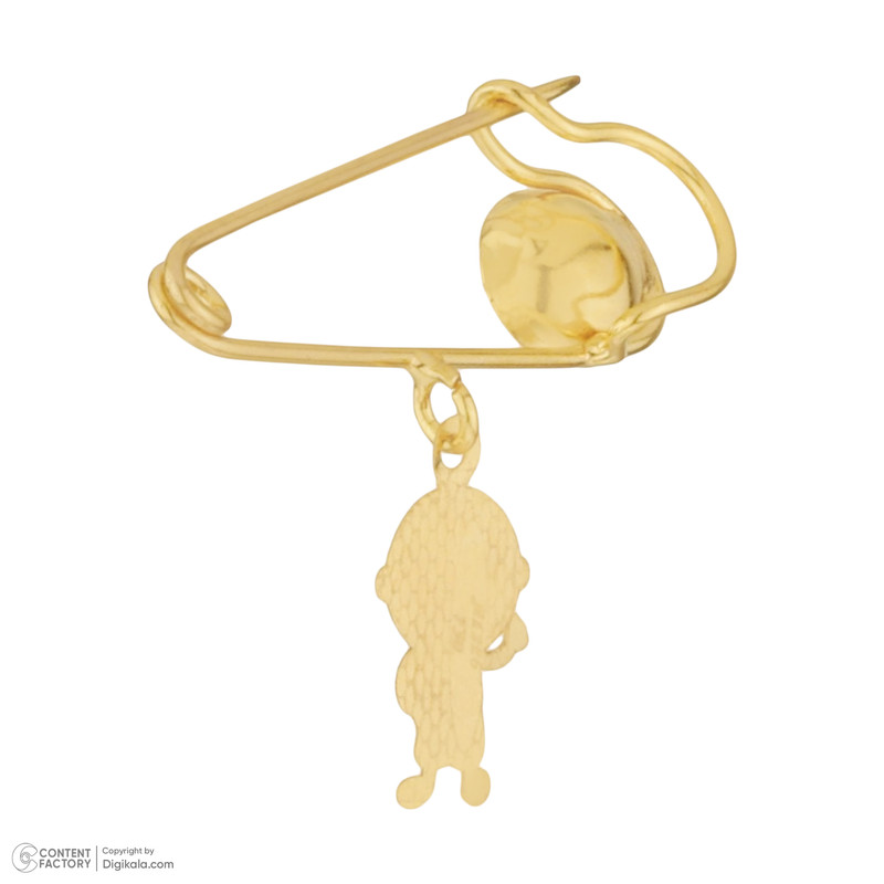 سنجاق سینه طلا 18 عیار گلدم مدل PE-1310022