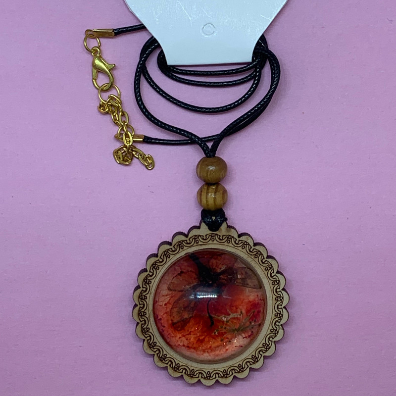 گردنبند دخترانه مدل پروانه و چوب گردنبند دخترانه مدل پروانه و چوب