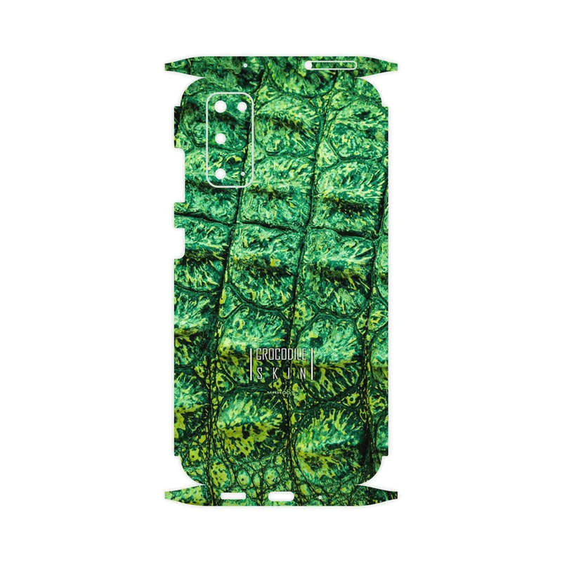 برچسب پوششی ماهوت مدل Crocodile Skin-FullSkin مناسب برای گوشی موبایل سامسونگ Galaxy S20