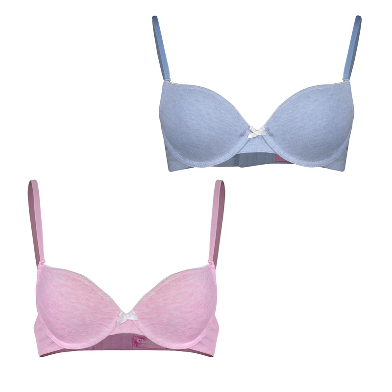 سوتین زنانه چری پینک مدل LPK-BBL مجموعه ۲ عددی