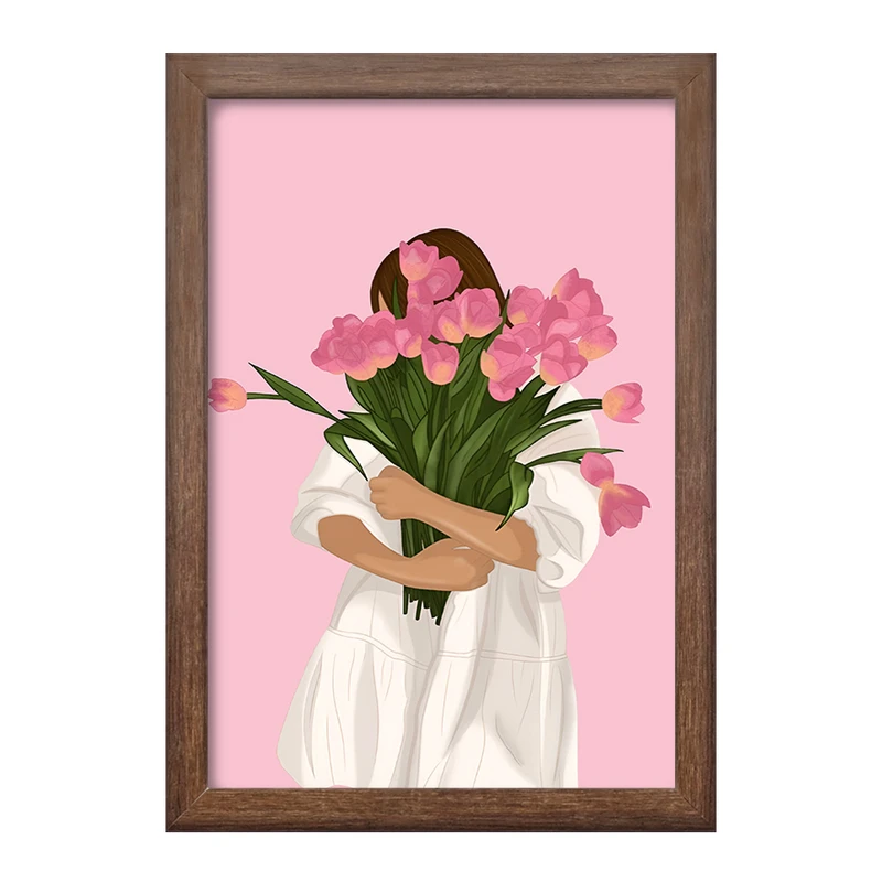 تابلو خندالو طرح دخترانه فانتزی کد F10901