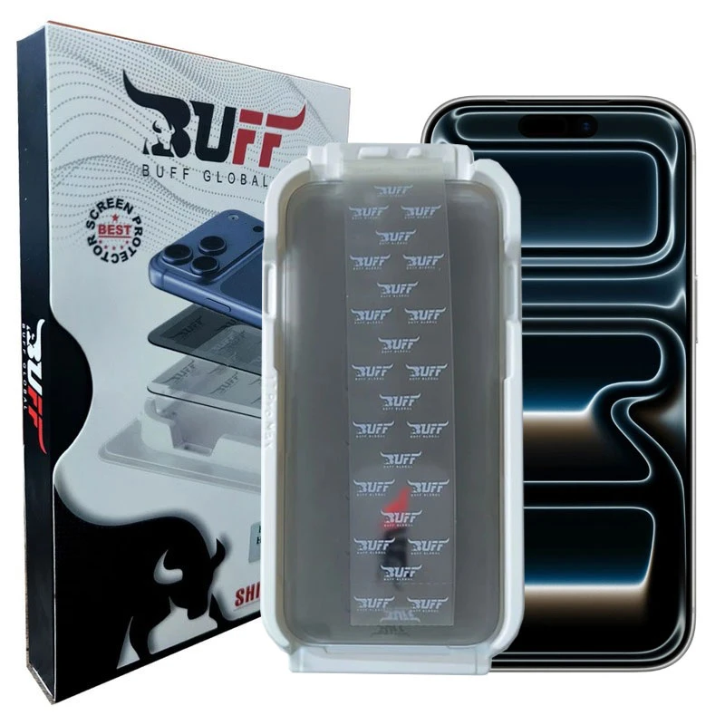محافظ صفحه نمایش بوف مدل 2in1 Shield Pro-Guarant مناسب برای گوشی موبایل اپل iPhone 17 Pro