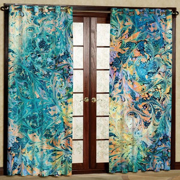 پرده مدل مخمل پانچی کد 7064 سایز 280x140 سانتی متر