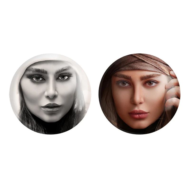 مگنت خندالو طرح سحر قریشی کد 1046710458 مجموعه 2 عددی