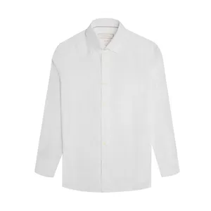 پیراهن آستین بلند یقه برگردان مردانه کروم مدل 2510140