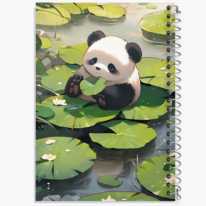 دفتر مشق 50 برگ خندالو طرح پاندا کد F970
