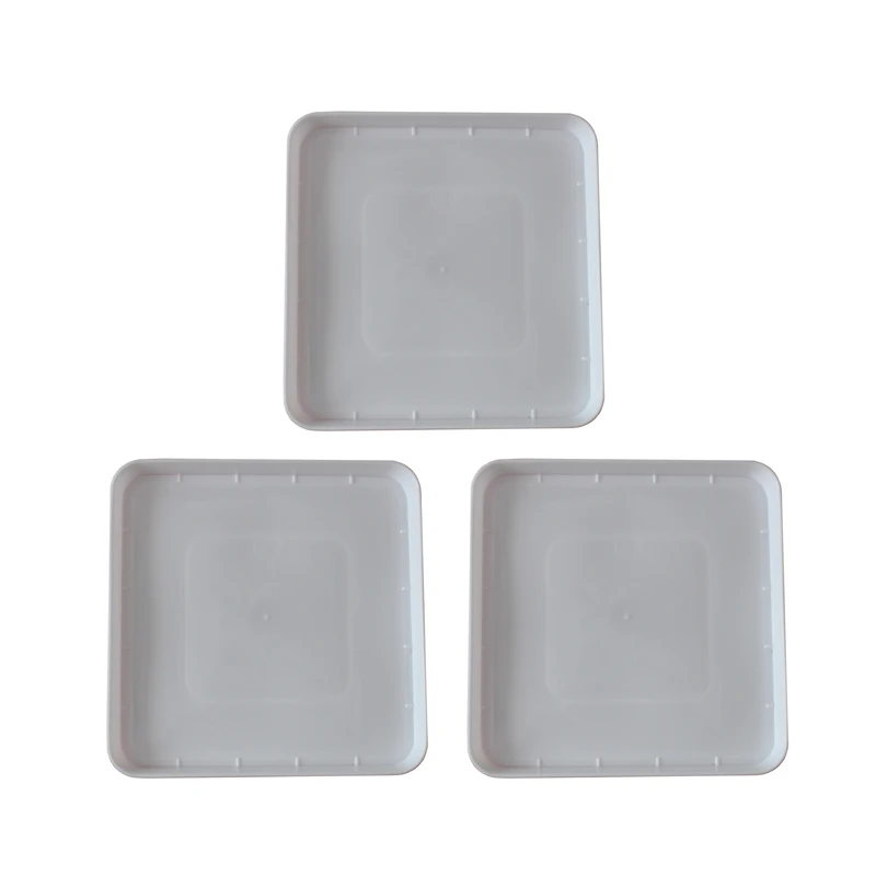 زیرگلدانی مدل مربعی کد Sq15-3 مجموعه 3عددی