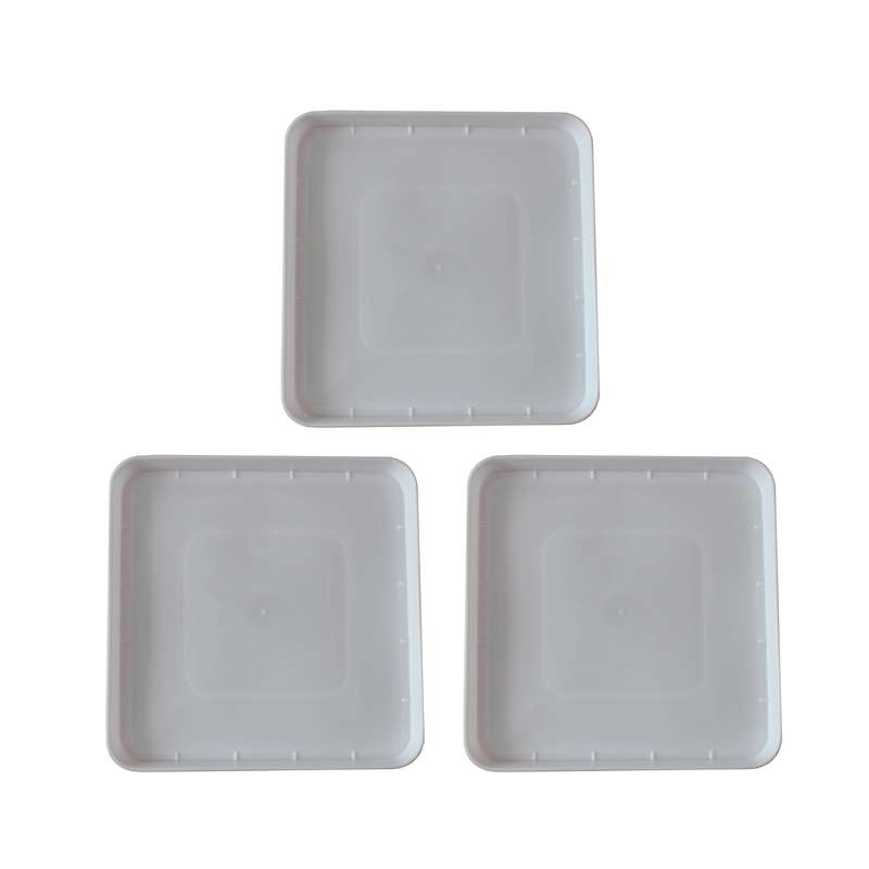 زیرگلدانی مدل مربعی کد Sq15-3 مجموعه 3عددی