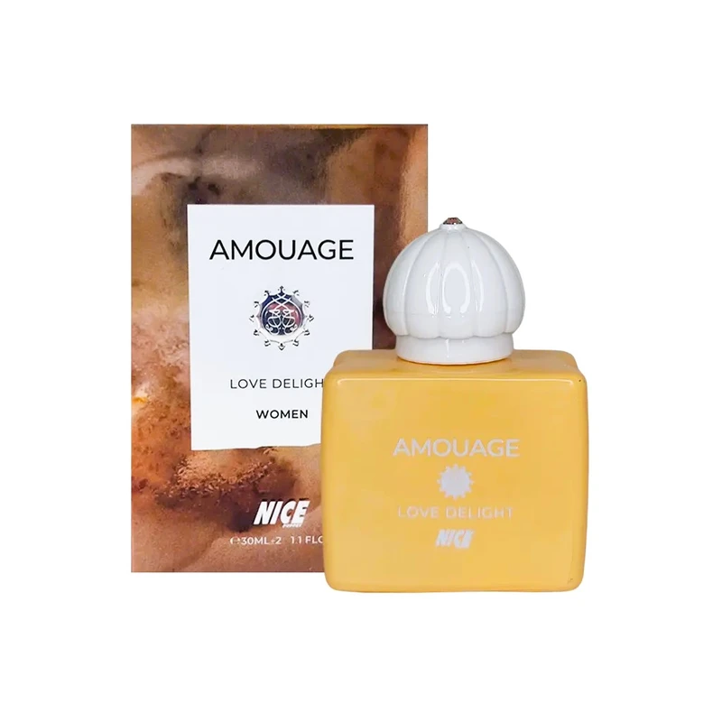 عطر جیبی زنانه نایس پاپت مدل amouage love delight  با رایحه شیرین حجم 30 میلی‌لیتر